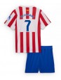 Atletico Madrid Antoine Griezmann #7 Replika Hemmakläder Barn 2025-26 Kortärmad (+ byxor)